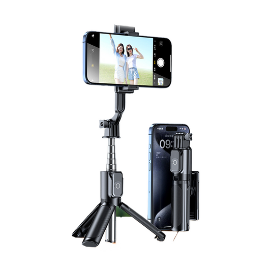 Mini portable phone holder selfie stick